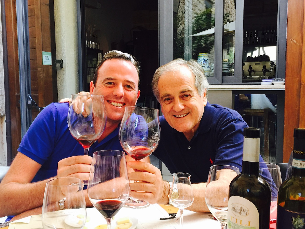 Possibly the most enjoyable wine tasting in Umbria ever….