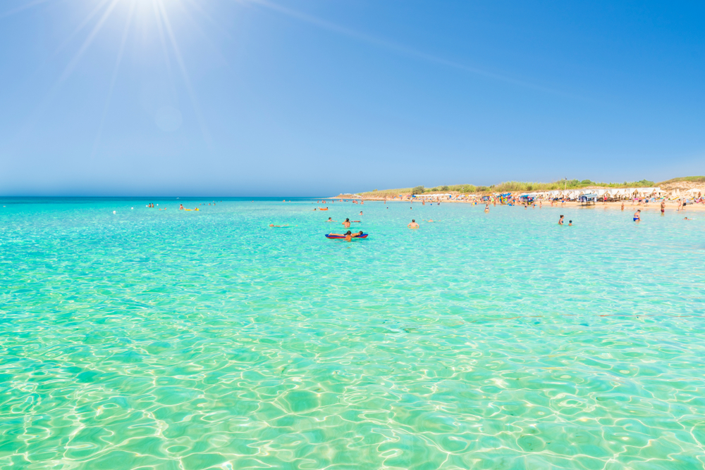 beaches in puglia