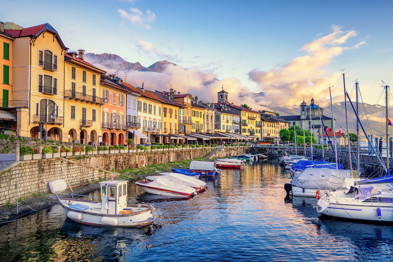 towns on Lake Maggiore