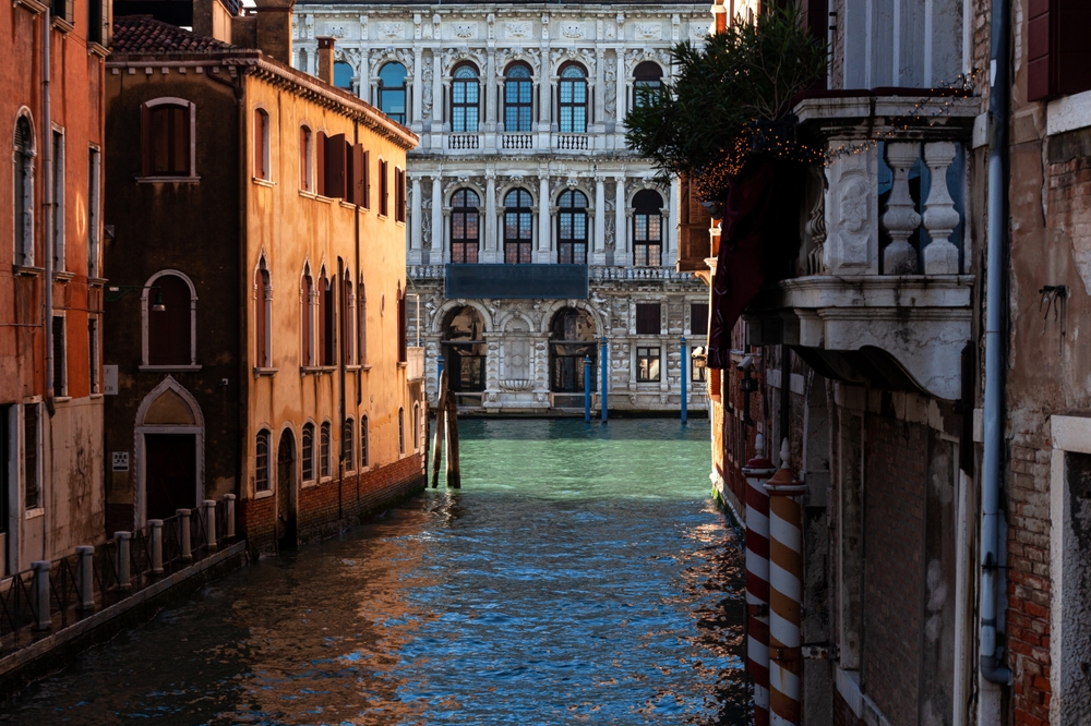 rainy day in Venice