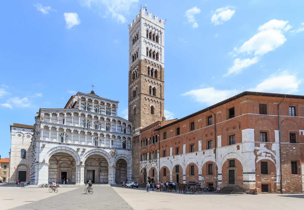 Church tower in Lucca